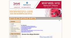 Desktop Screenshot of meslekciyiz.com